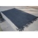 Black Hemp Rug