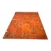 Orange Handmade Patchwork Carpet