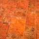 Orange Handmade Patchwork Carpet