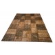 Brown Handmade Patchwork Carpet 6m2