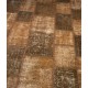 Brown Handmade Patchwork Carpet 6m2