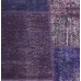 Purple Handmade Patchwork Carpet