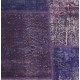 Purple Handmade Patchwork Carpet