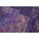 Purple Handmade Patchwork Carpet