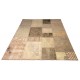 Beige Handmade Patchwork Carpet