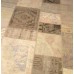 Beige Handmade Patchwork Carpet