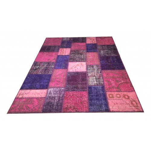 Multicolor Handmade Patchwork Carpet