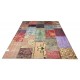 Multicolor Handmade Patchwork Rug
