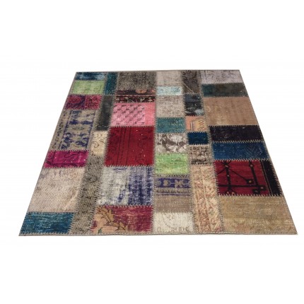 Multicolor Handmade Patchwork Carpet