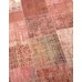 Red Handmade Patchwork Carpet