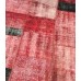 Red Handmade Patchwork Carpet