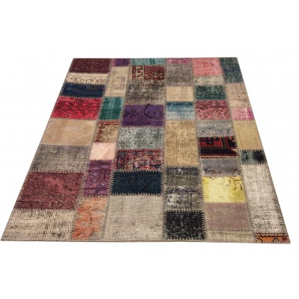 Multicolor Handmade Patchwork Carpet