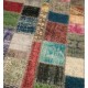 Multicolor Handmade Patchwork Carpet