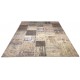 Beige Handmade Patchwork Carpet