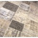 Beige Handmade Patchwork Carpet