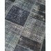 Black Handmade Patchwork Carpet