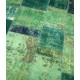 Green Handmade Patchwork Carpet