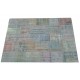 Blue Handmade Patchwork Carpet