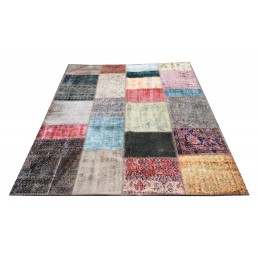 Multicolor Handmade Patchwork Carpet