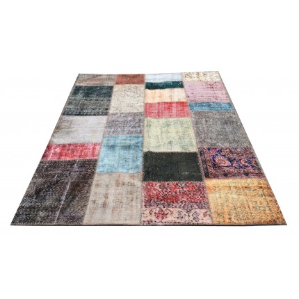 Multicolor Handmade Patchwork Carpet