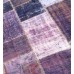 Purple Handmade Patchwork Carpet