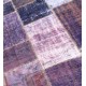 Purple Handmade Patchwork Carpet