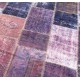 Purple Handmade Patchwork Carpet