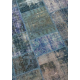 Blue Handmade Patchwork Carpet