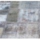 Grey Handmade Patchwork Carpet