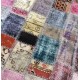 Multicolor Handmade Patchwork Carpet
