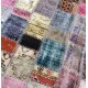 Multicolor Handmade Patchwork Carpet