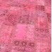  Pink Handmade Patchwork Carpet