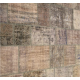 Beige Handmade Patchwork Carpet