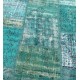 Blue Handmade Patchwork Carpet