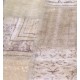 Beige Handmade Patchwork Carpet