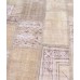 Beige Handmade Patchwork Carpet