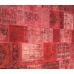 Red Handmade Patchwork Carpet