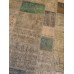 Blue and Grey Handmade Patchwork Carpet