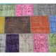 Multicolor Handmade Patchwork Carpet