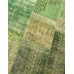 Green Handmade Patchwork Carpet