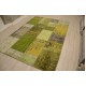  Green Handmade Patchwork Carpet