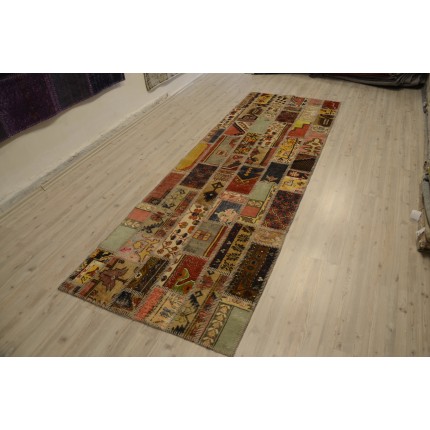 naturel Handmade Patchwork Carpet