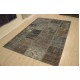 Grey Handmade Patchwork Carpet