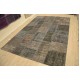 Grey Handmade Patchwork Carpet