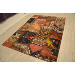 Handmade Patchwork Carpet naturel colour