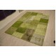  Green Handmade Patchwork Carpet