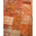 Orange Handmade Patchwork Carpet