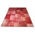 Red Handmade Patchwork Carpet