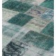 Green Handmade Patchwork Carpet