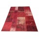 Red Handmade Patchwork Carpet